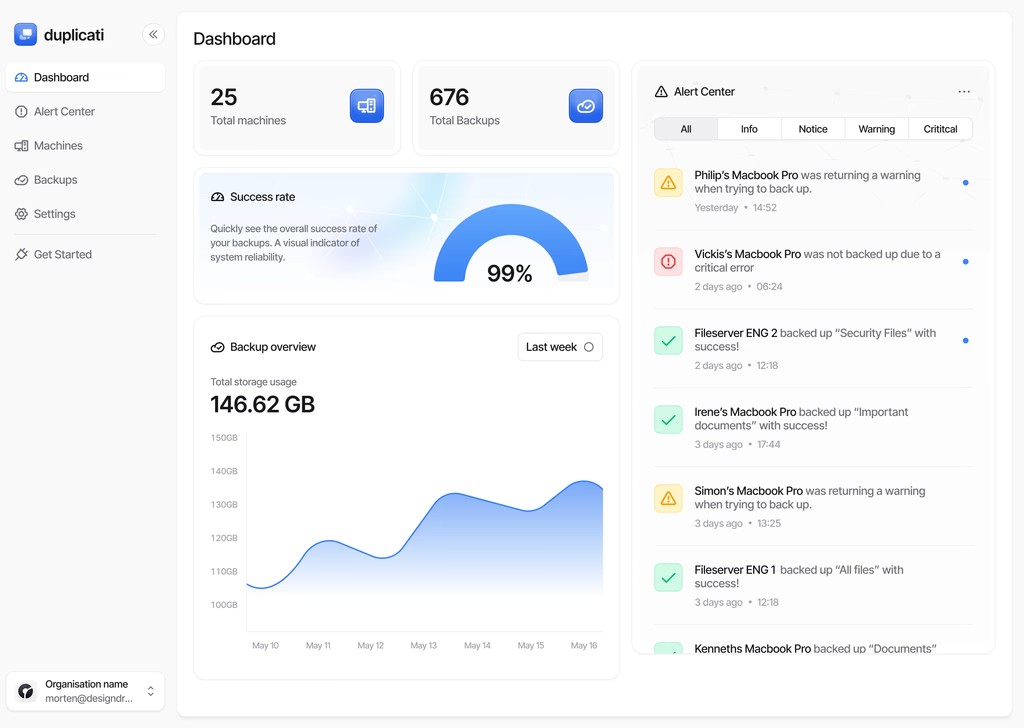 Duplicati backup
