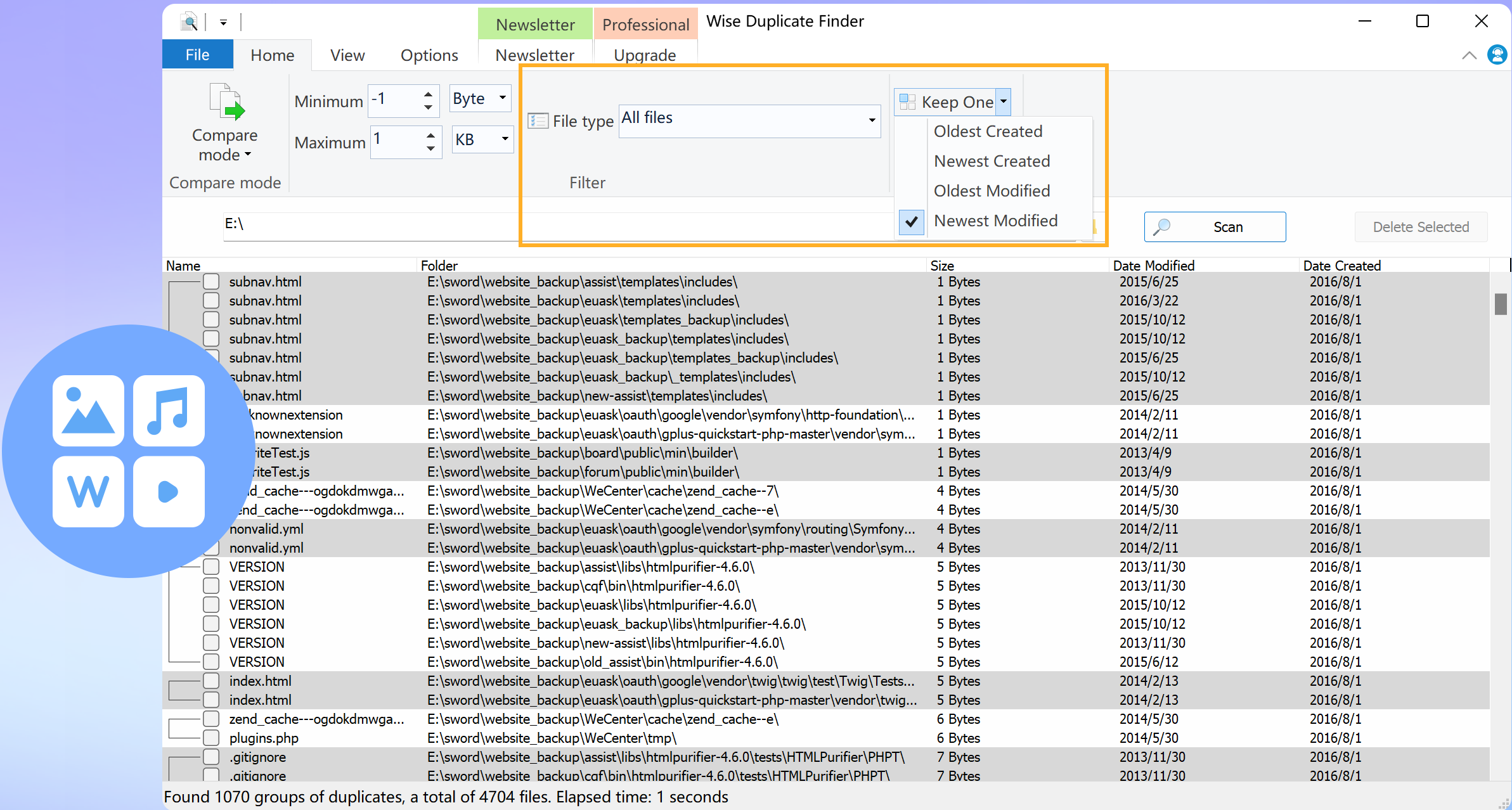 Wise Duplicate Finder Screenshot MS Store
